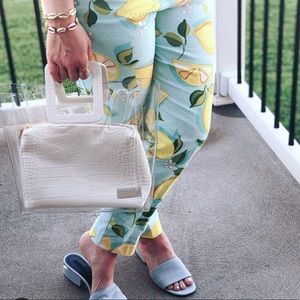 Staid Shirley bag med croc embossed leather